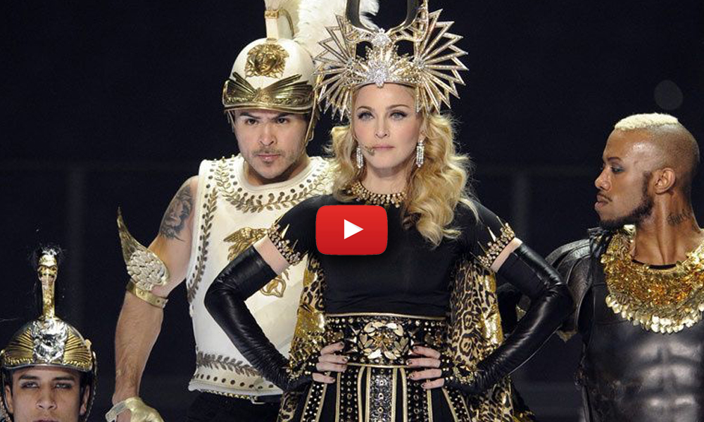 top 10 halftime show super bowlmadonna