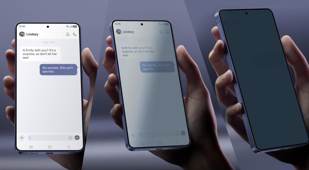 Modo privacidad galaxy s26